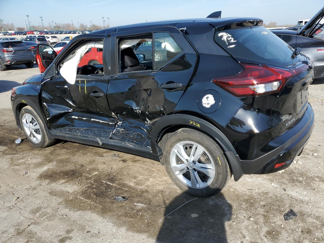 2022 NISSAN KICKS S VIN:3N1CP5BV7NL496197