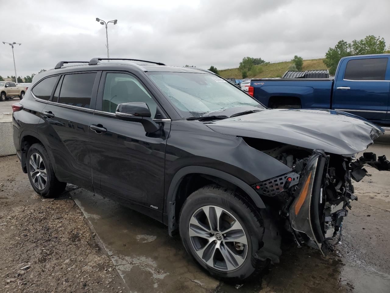 2024 TOYOTA HIGHLANDER HYBRID XLE VIN:5TDKBRCH8RS606472