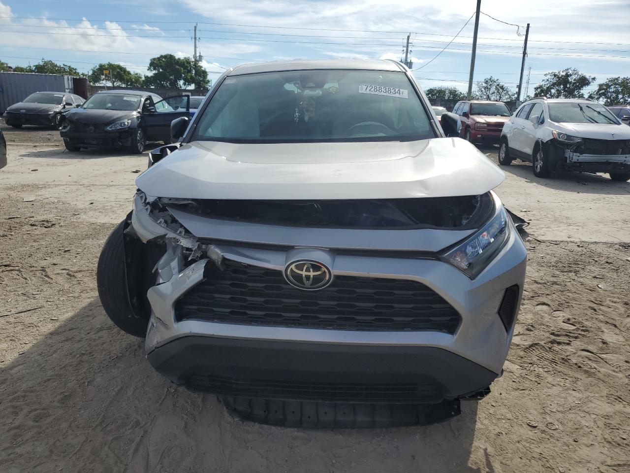 2022 TOYOTA RAV4 LE VIN:2T3H1RFV7NW213599