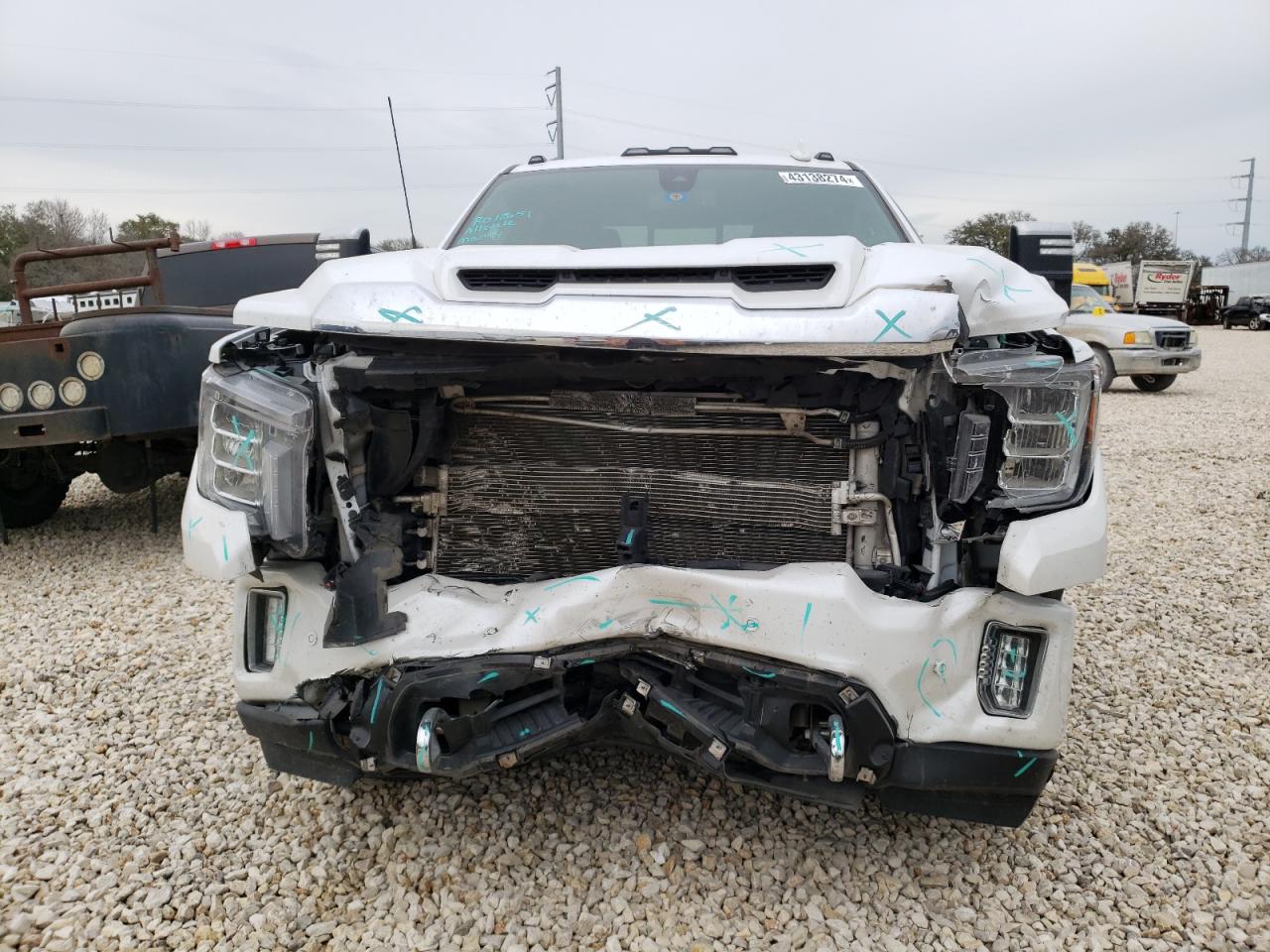 2022 GMC SIERRA K3500 DENALI VIN:1GT49WEY7NF191820