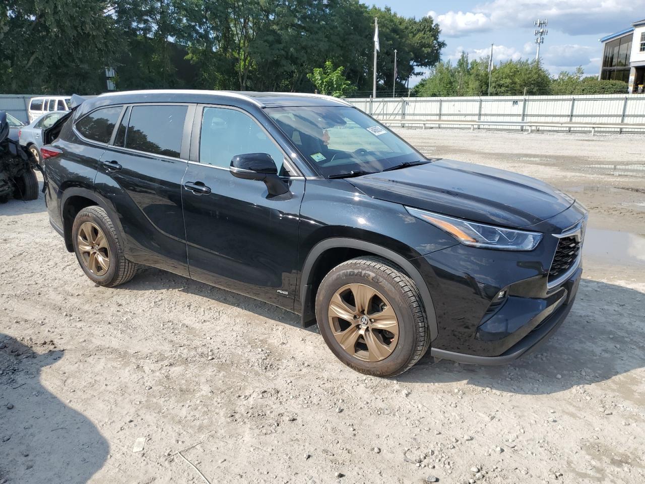 2023 TOYOTA HIGHLANDER HYBRID BRONZE EDITION VIN:5TDABRCH4PS582972