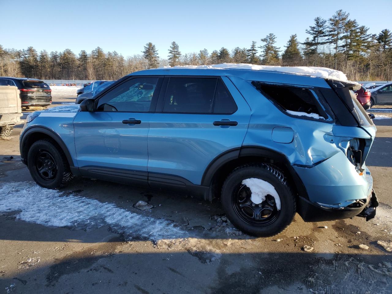 2022 FORD EXPLORER POLICE INTERCEPTOR VIN:1FM5K8AB2NGB77156