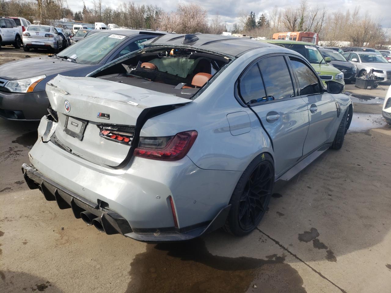 2022 BMW M3 COMPETITION VIN:WBS43AY07NFM10293