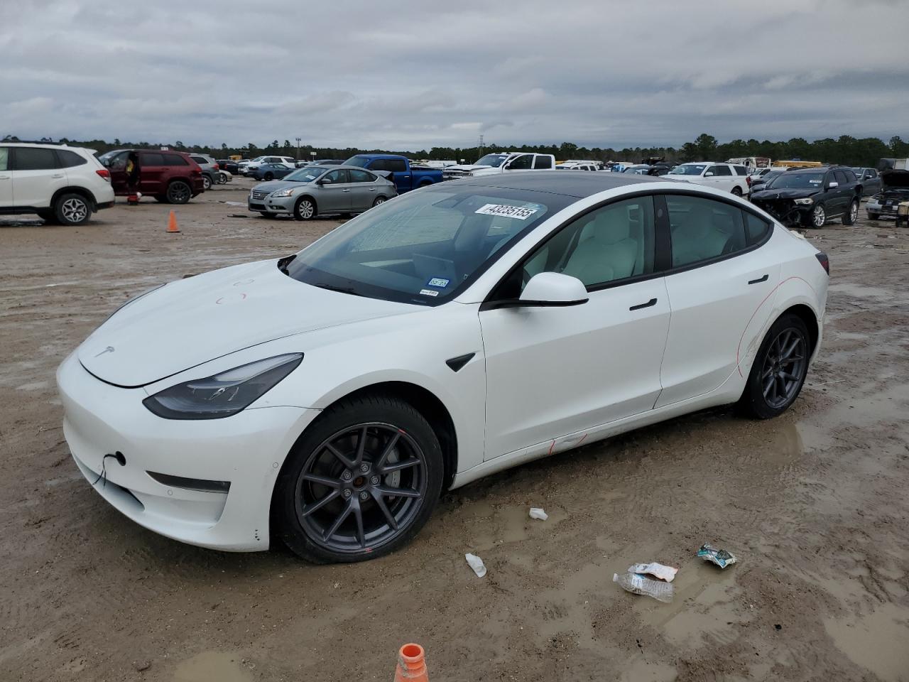 2022 TESLA MODEL 3  VIN:5YJ3E1EB9NF167318
