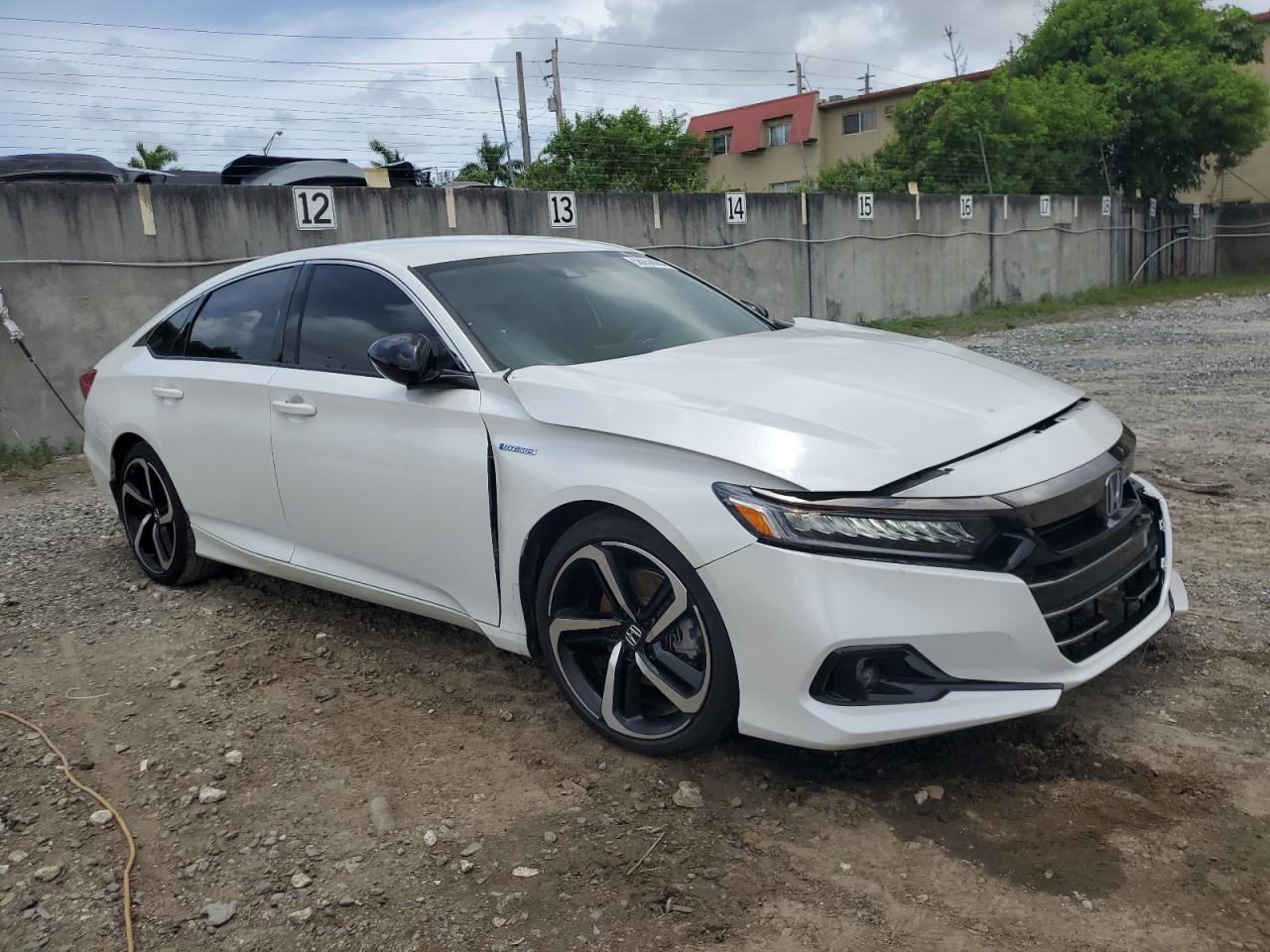 2022 HONDA ACCORD HYBRID SPORT VIN:1HGCV3F23NA044652