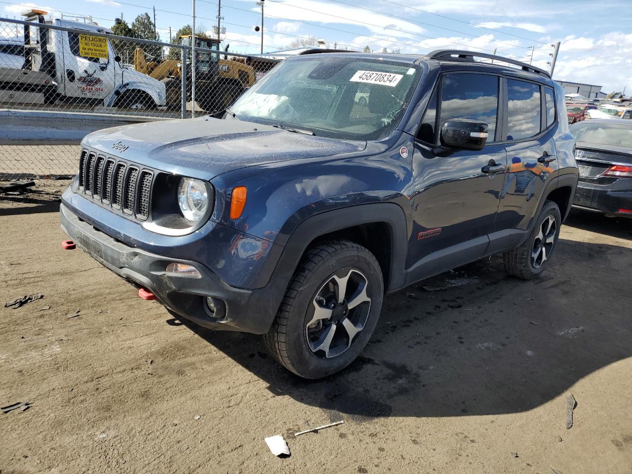 2022 JEEP RENEGADE TRAILHAWK VIN:ZACNJDC10NPN73803