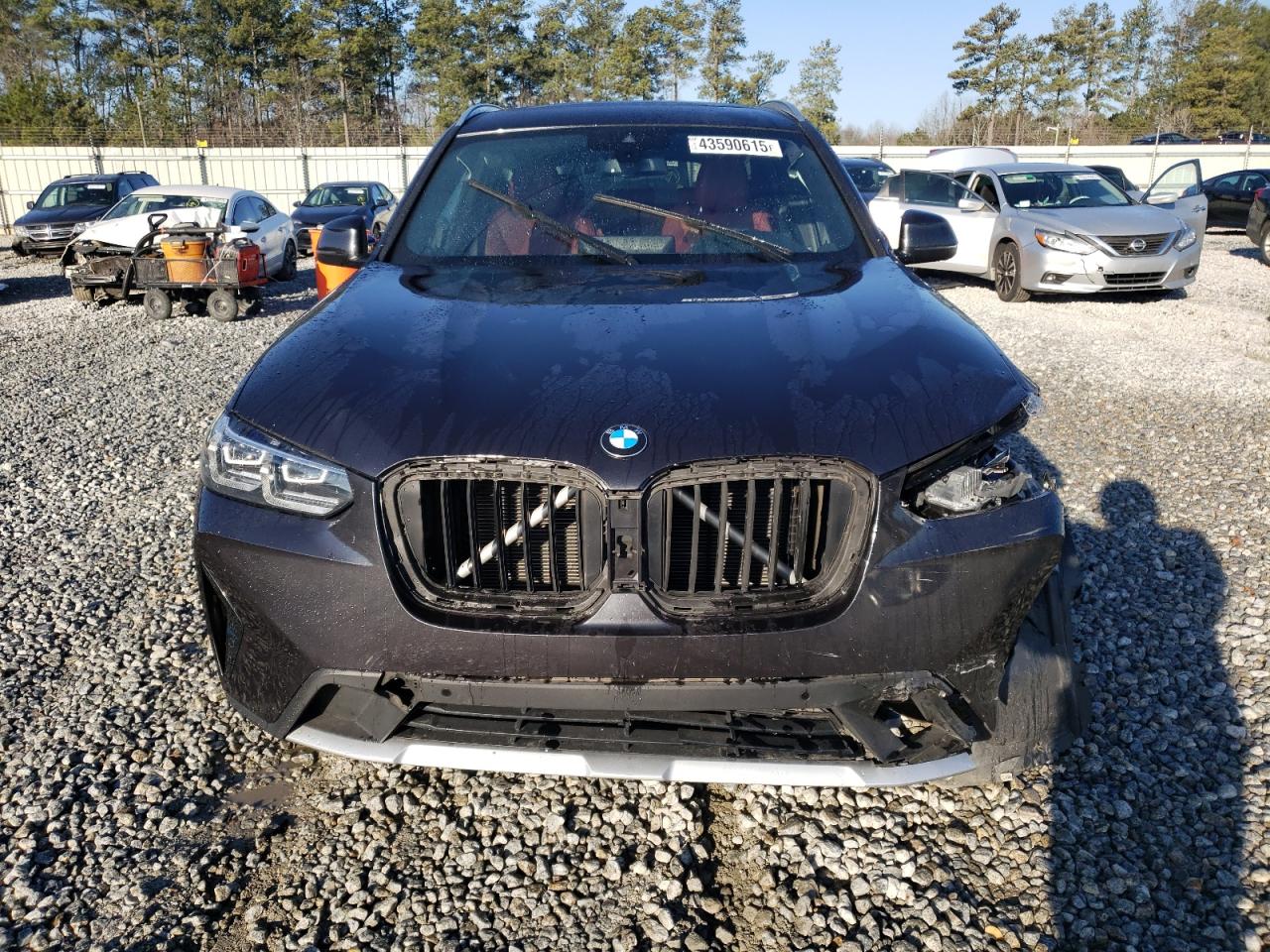 2022 BMW X3 SDRIVE30I VIN:5UX43DP01N9K65016