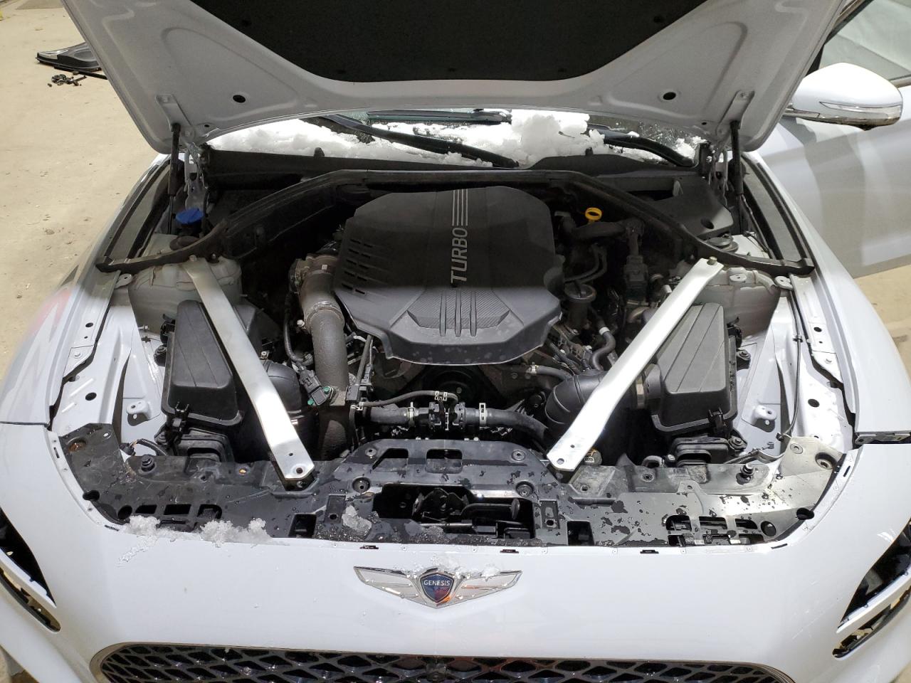 2022 GENESIS G70 BASE VIN:KMTG54TEXNU103314