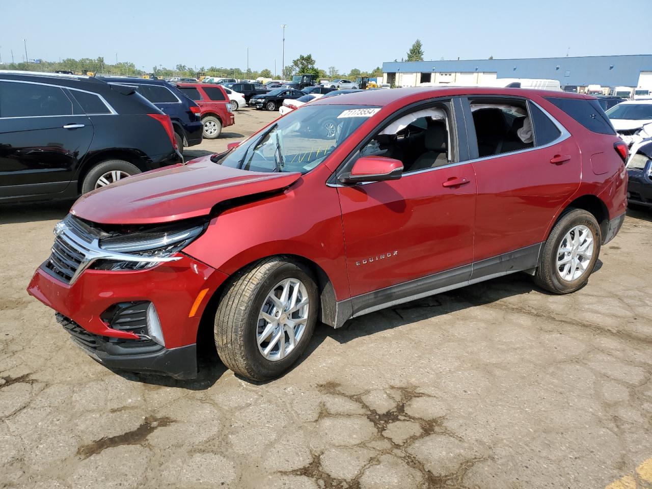 2024 CHEVROLET EQUINOX LT VIN:3GNAXKEG2RS135186