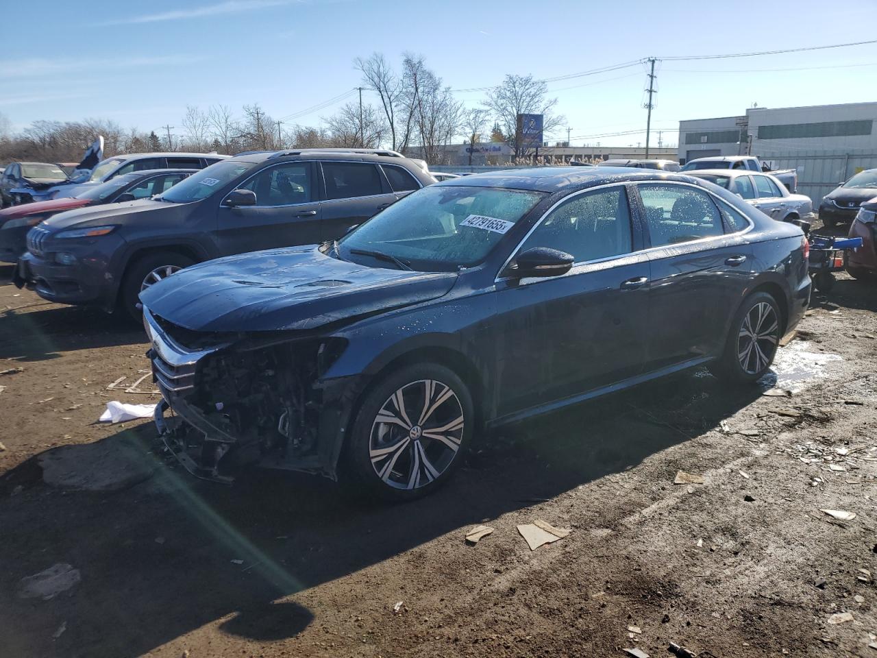 2022 VOLKSWAGEN PASSAT SE VIN:1VWSA7A35NC005110