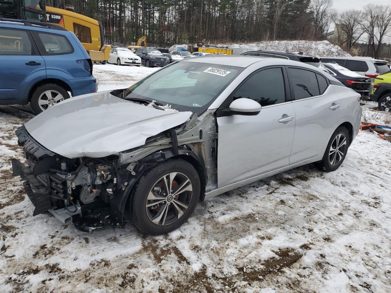 2022 NISSAN SENTRA SV VIN:3N1AB8CV4NY319714