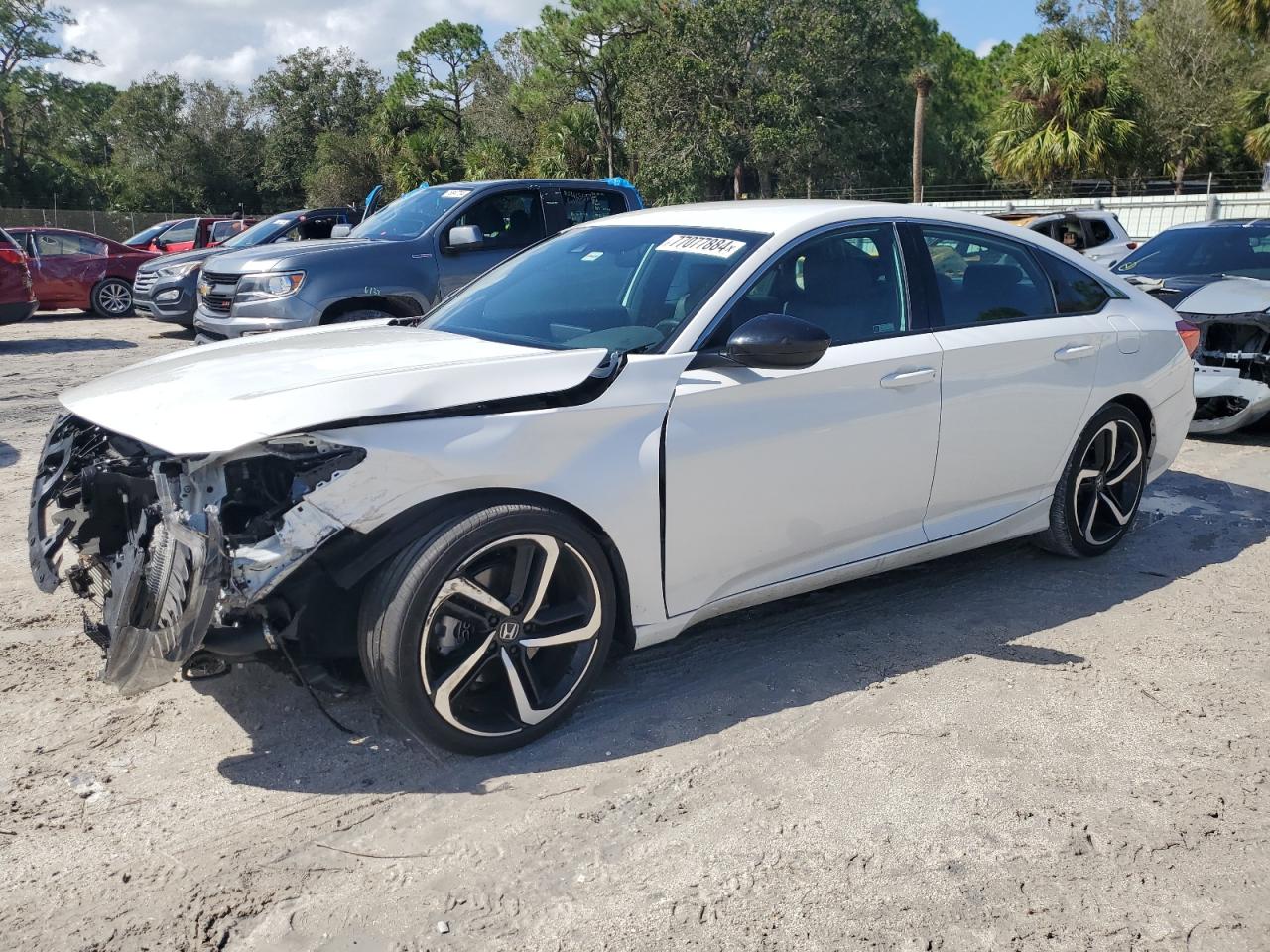 2022 HONDA ACCORD SPORT VIN:1HGCV1F33NA032966