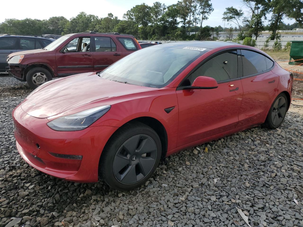 2022 TESLA MODEL 3  VIN:5YJ3E1EB0NF234923