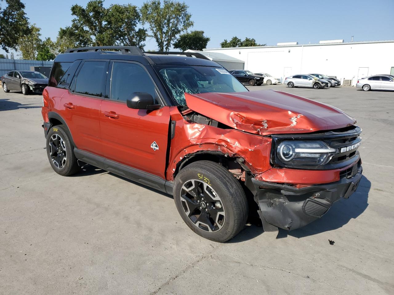 2022 FORD BRONCO SPORT OUTER BANKS VIN:3FMCR9C60NRD18257