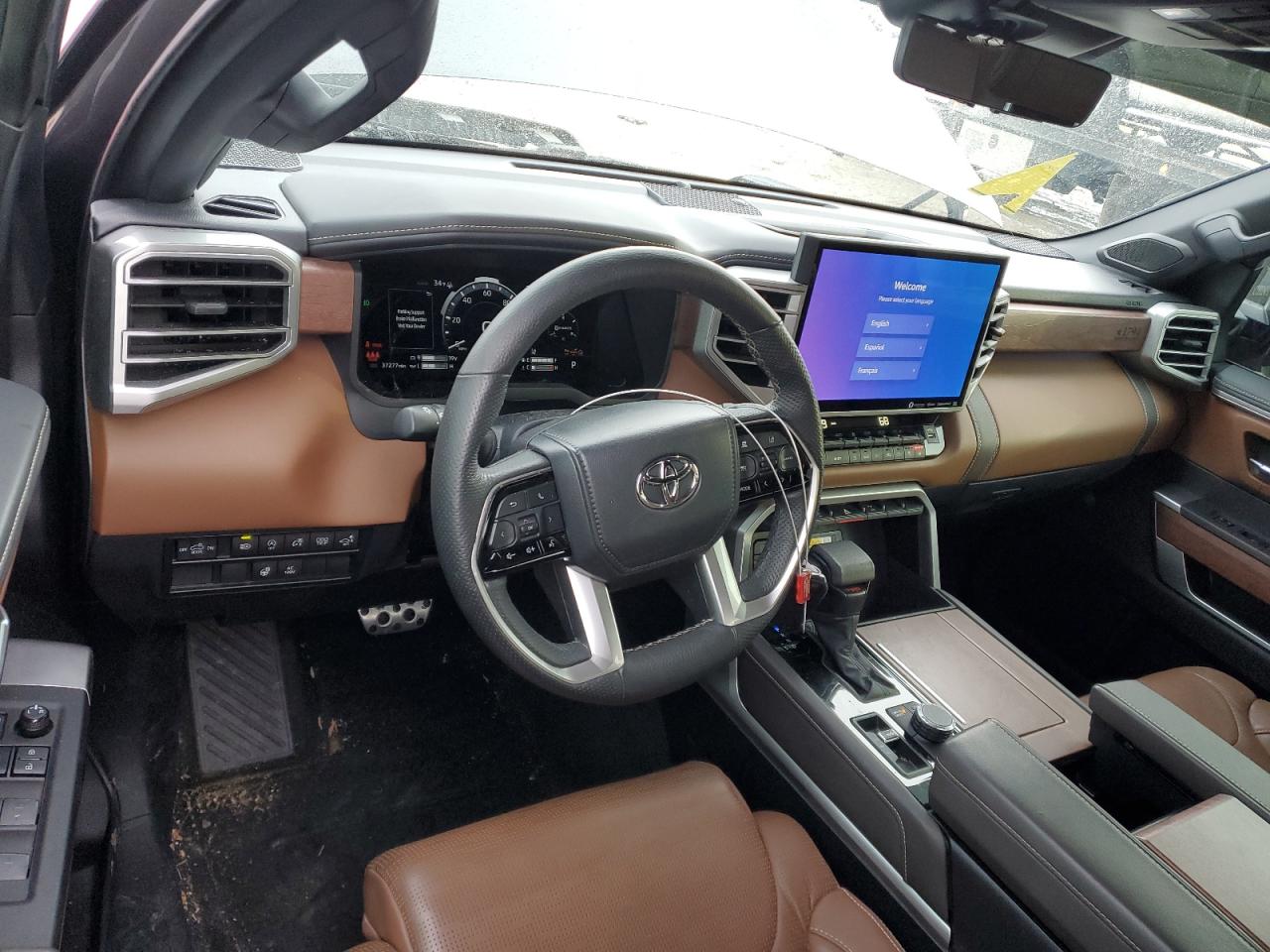 2023 TOYOTA TUNDRA CREWMAX PLATINUM VIN:5TFMA5EC6PX013383