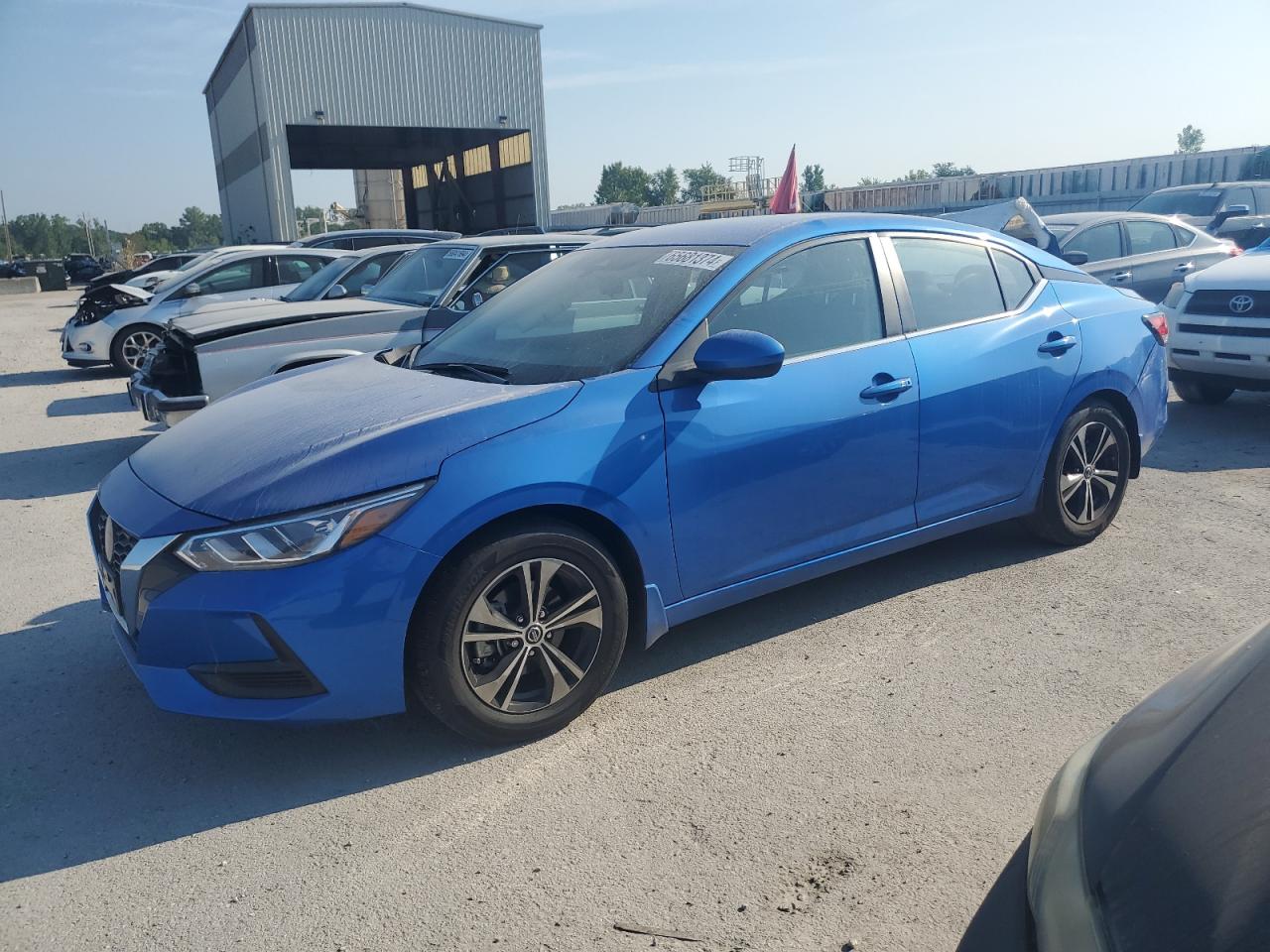 2022 NISSAN SENTRA SV VIN:3N1AB8CVXNY296648
