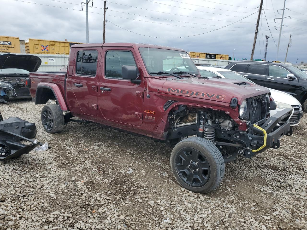2022 JEEP GLADIATOR MOJAVE VIN:1C6JJTEG3NL134765