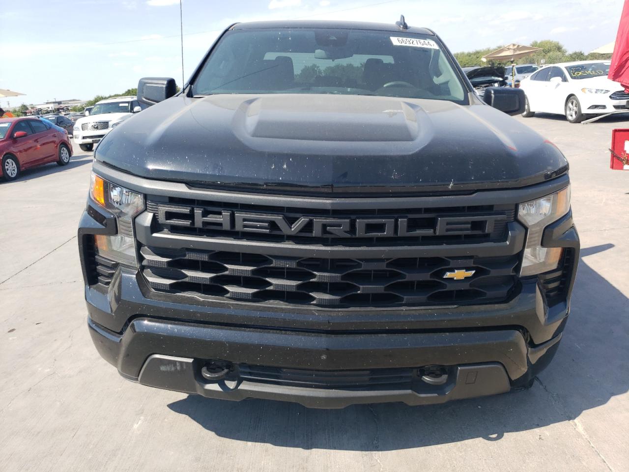 2024 CHEVROLET SILVERADO C1500 CUSTOM VIN:3GCPABEK0RG135845