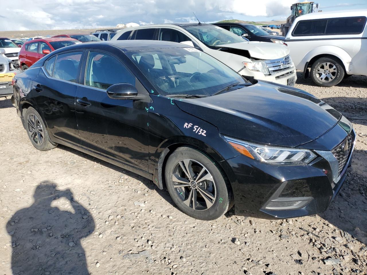 2022 NISSAN SENTRA SV VIN:3N1AB8CV1NY251632