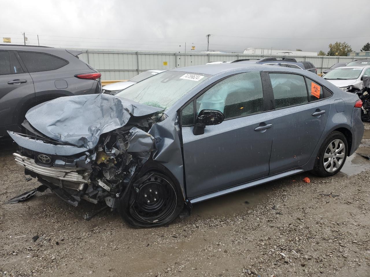 2022 TOYOTA COROLLA LE VIN:5YFEPMAE2NP349547