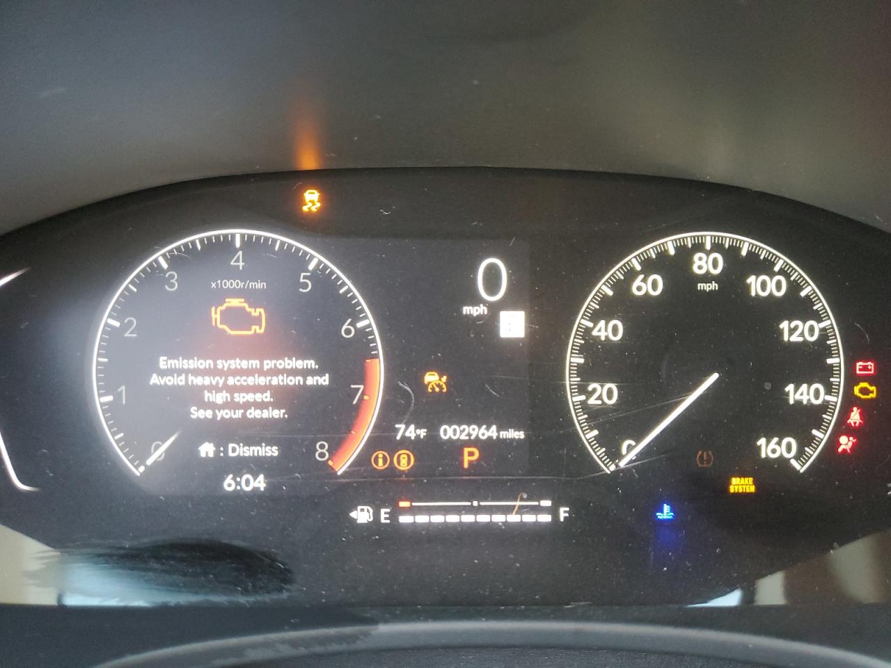 2024 HONDA CIVIC EXL VIN:19XFL1H70RE027826