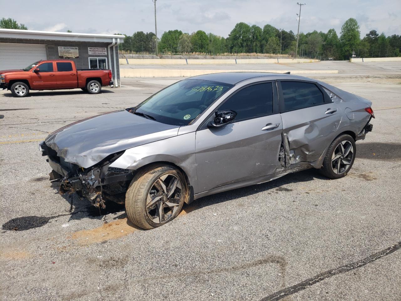 2023 HYUNDAI ELANTRA SEL VIN:KMHLS4AG1PU408614