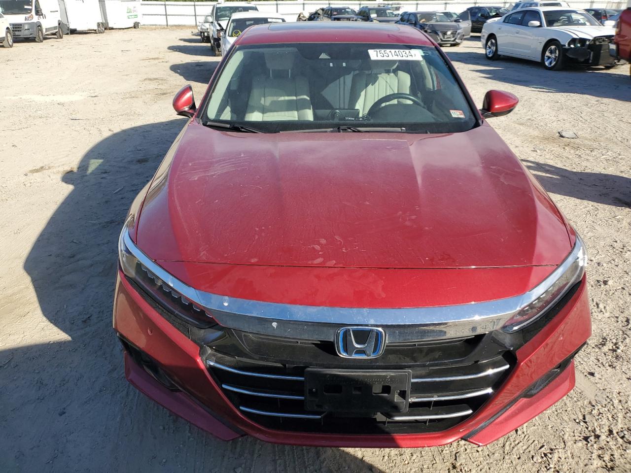 2022 HONDA ACCORD HYBRID EXL VIN:1HGCV3F56NA014958