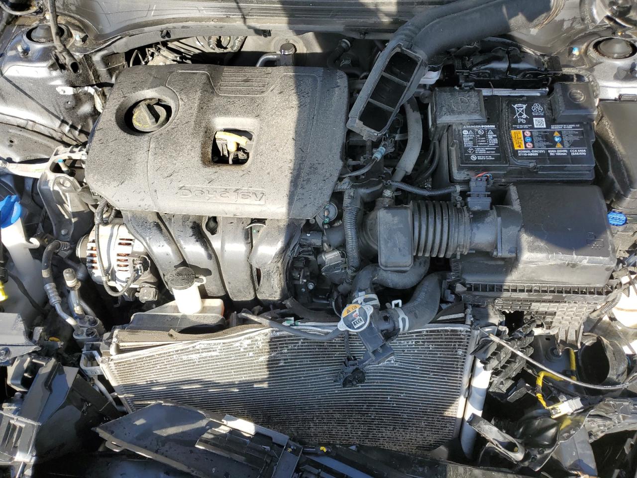 2022 KIA FORTE FE VIN:3KPF24AD0NE470928