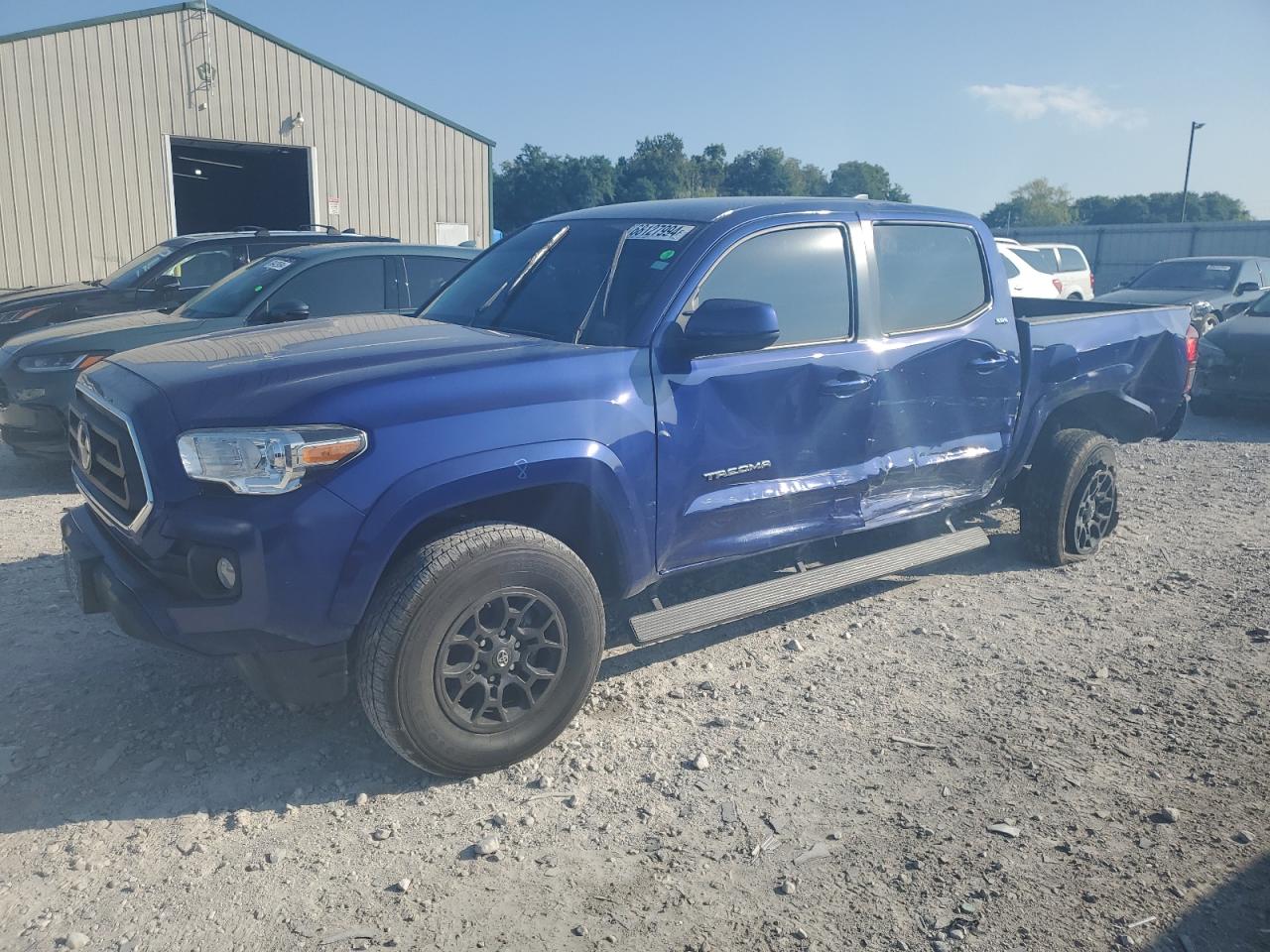 2022 TOYOTA TACOMA DOUBLE CAB VIN:3TMCZ5AN5NM518572