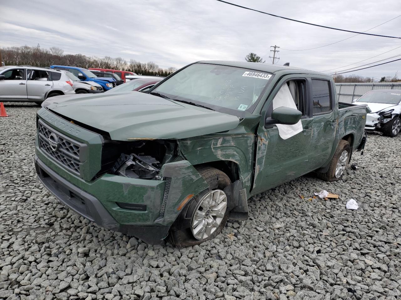 2022 NISSAN FRONTIER S VIN:1N6ED1EK6NN688944