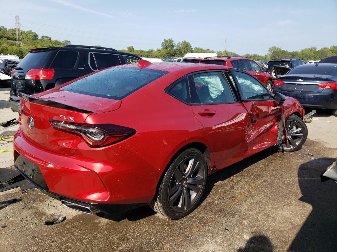 2022 ACURA TLX TECH A VIN:19UUB5F5XNA001767