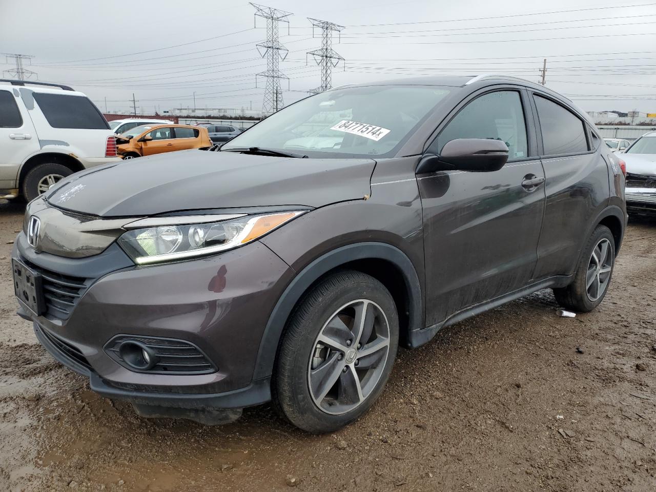 2022 HONDA HR-V EXL VIN:3CZRU6H70NM758127
