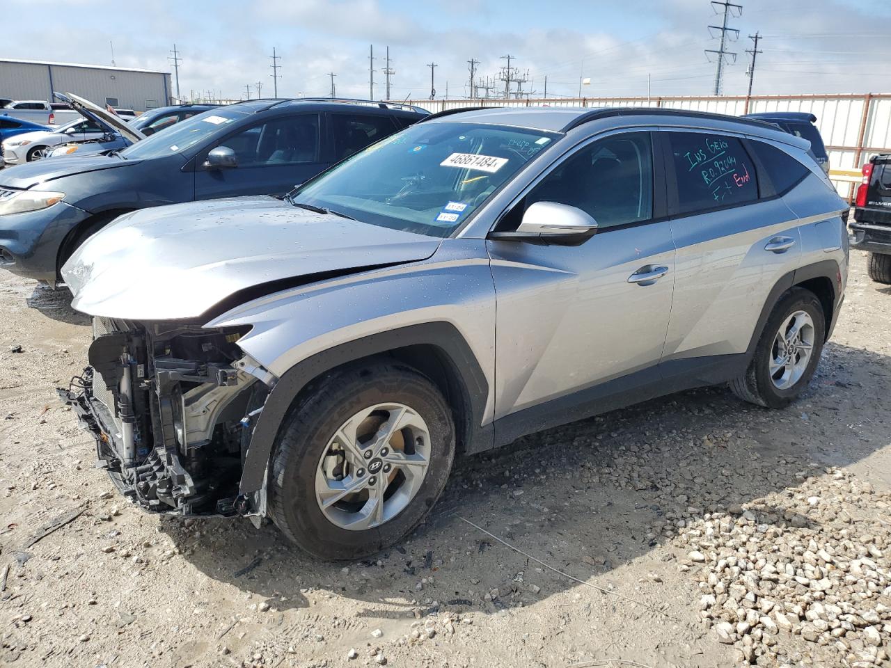 2022 HYUNDAI TUCSON SEL VIN:5NMJB3AE2NH067734