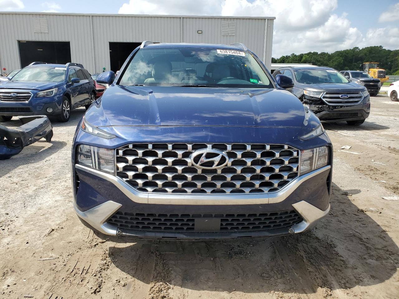 2022 HYUNDAI SANTA FE SEL VIN:5NMS24AJ9NH480242