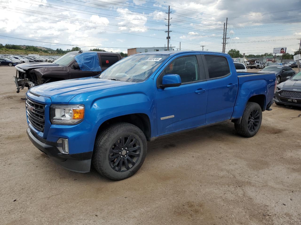 2022 GMC CANYON ELEVATION VIN:1GTG6CEN9N1254858