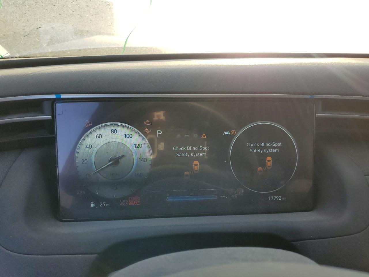 2022 HYUNDAI TUCSON SEL VIN:5NMJFCAEXNH129384