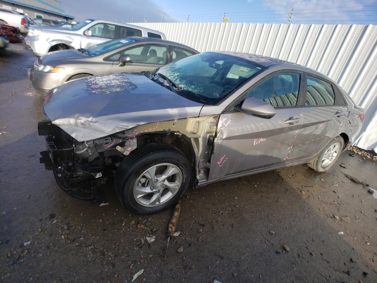 2022 HYUNDAI ELANTRA SE VIN:KMHLL4AG9NU333770