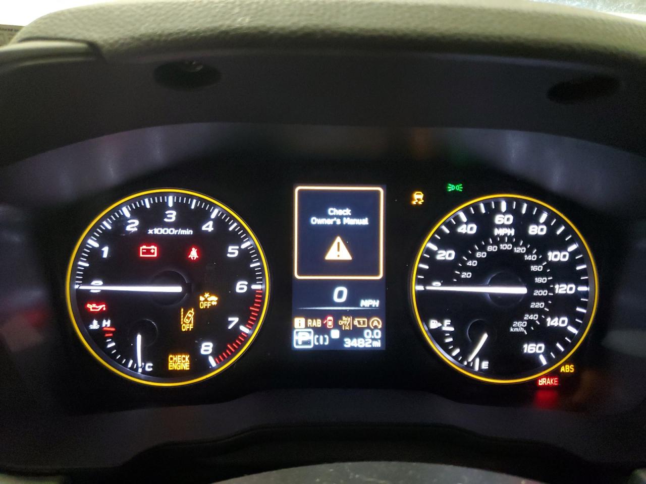 2024 SUBARU CROSSTREK WILDERNESS VIN:4S4GUHU68R3795497