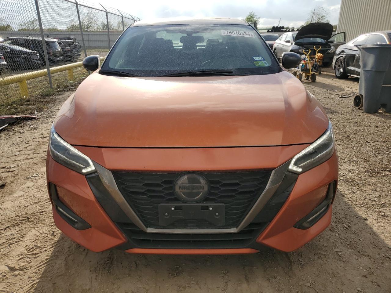 2022 NISSAN SENTRA SR VIN:3N1AB8DV9NY283808