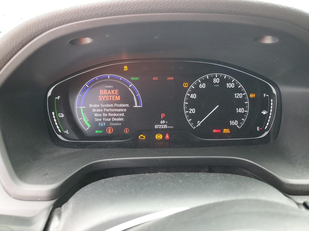 2022 HONDA INSIGHT TOURING VIN:19XZE4F94NE005514