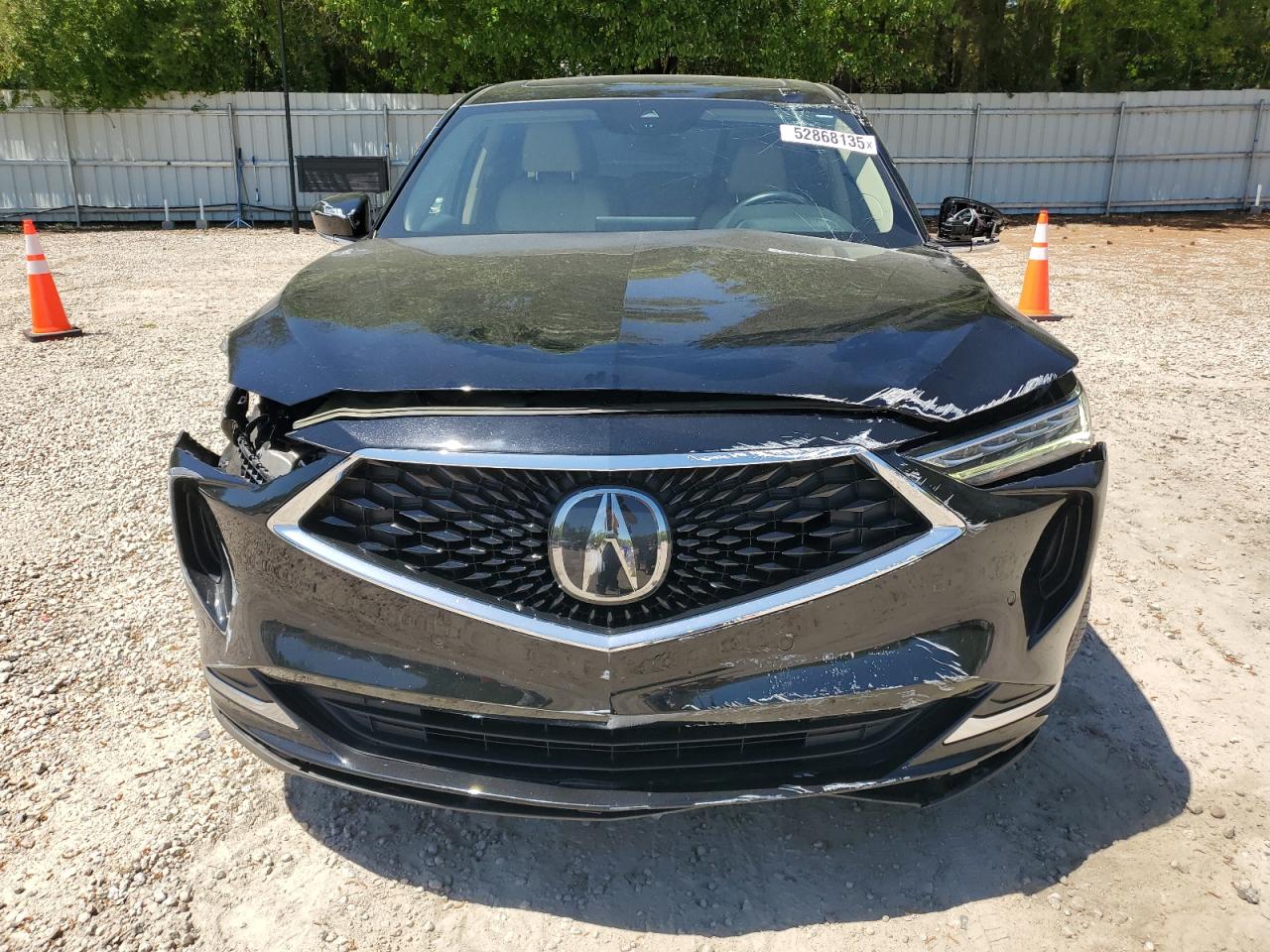 2022 ACURA MDX TECHNOLOGY VIN:5J8YD9H44NL001310