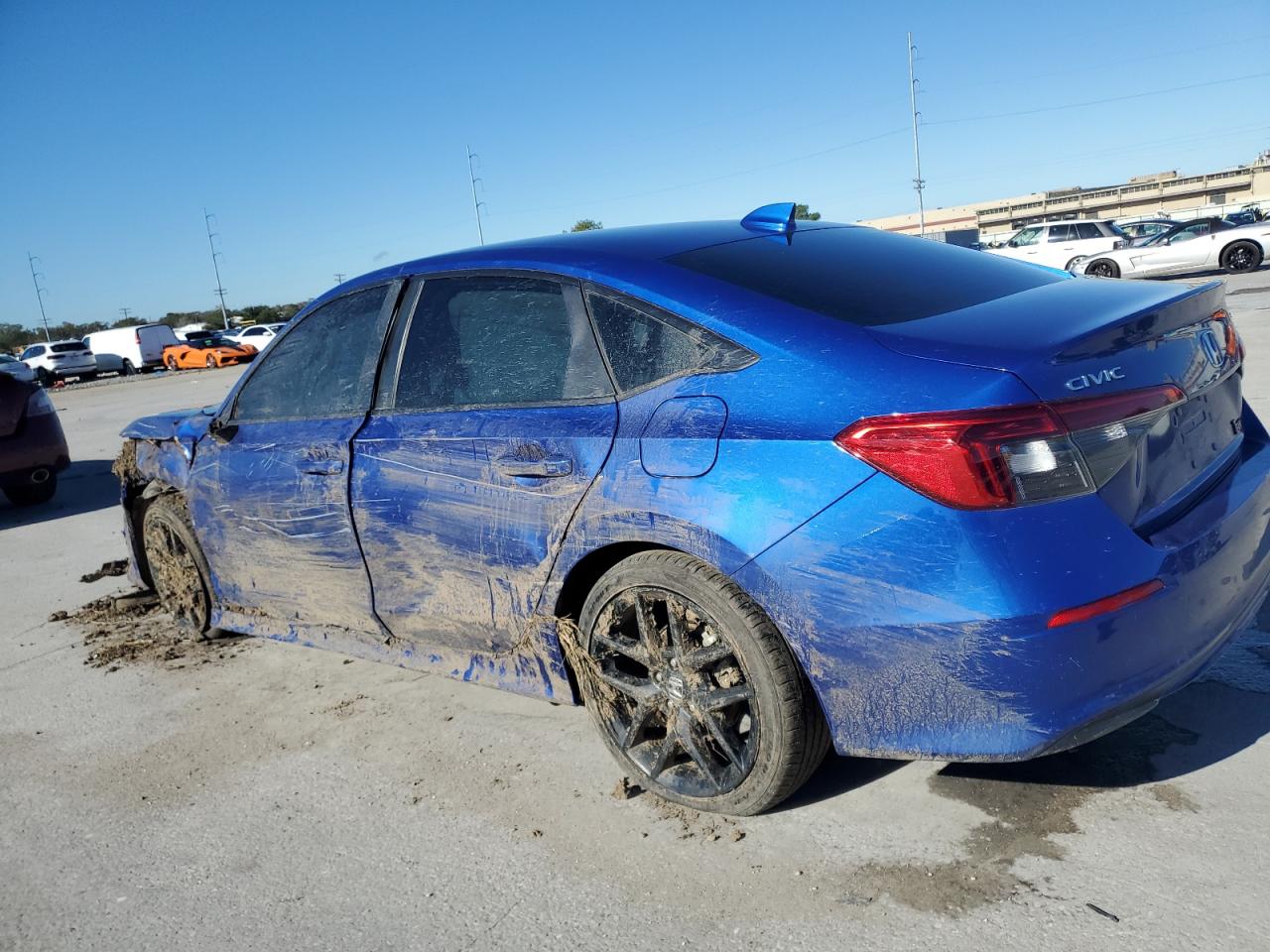 2022 HONDA CIVIC SPORT VIN:2HGFE2F54NH594638