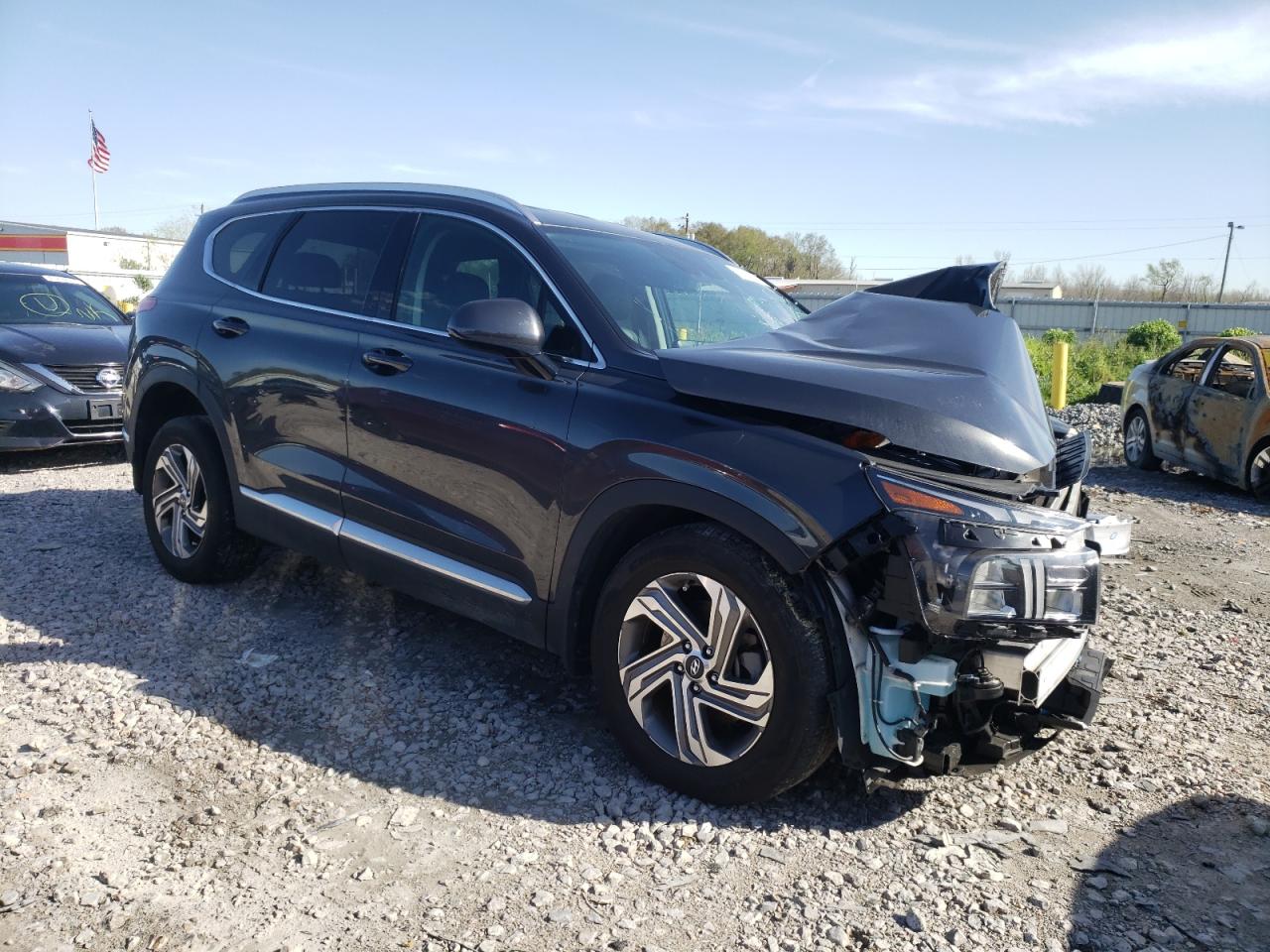2022 HYUNDAI SANTA FE SEL VIN:5NMS24AJ4NH481900