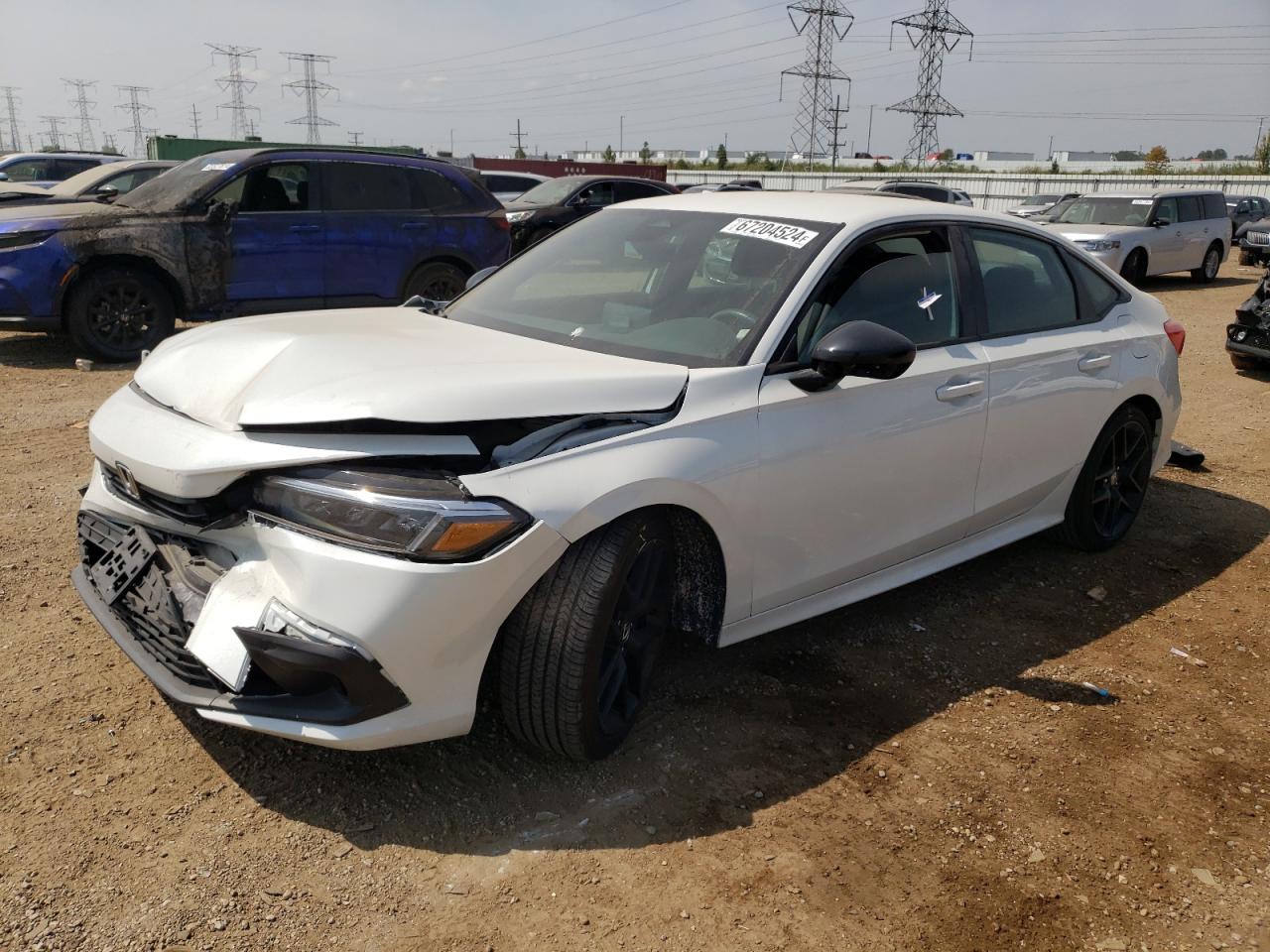 2023 HONDA CIVIC SPORT VIN:2HGFE2F55PH565796