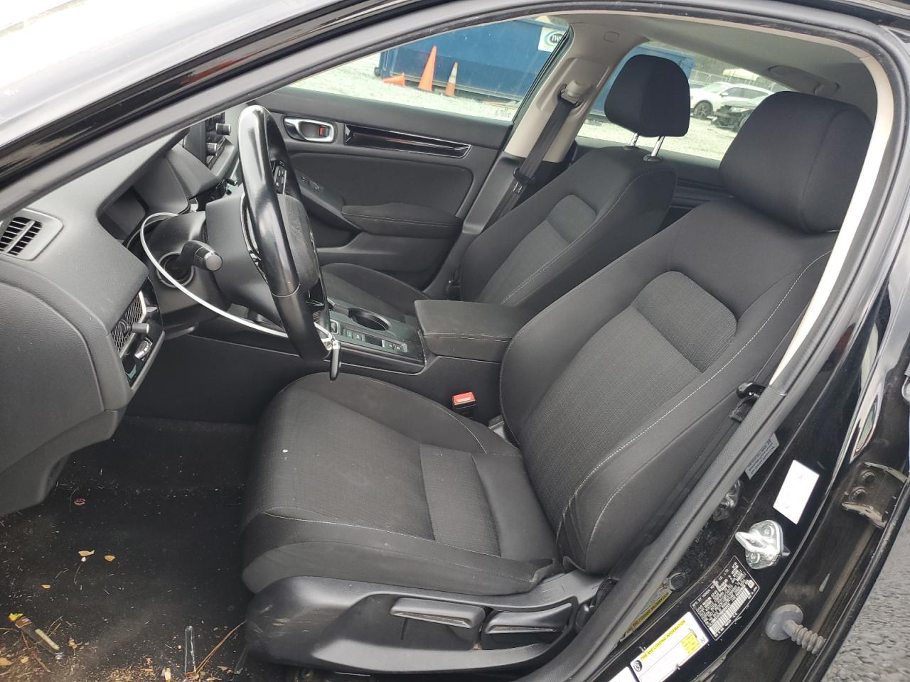 2022 HONDA CIVIC EX VIN:JHMFE1F70NX004424