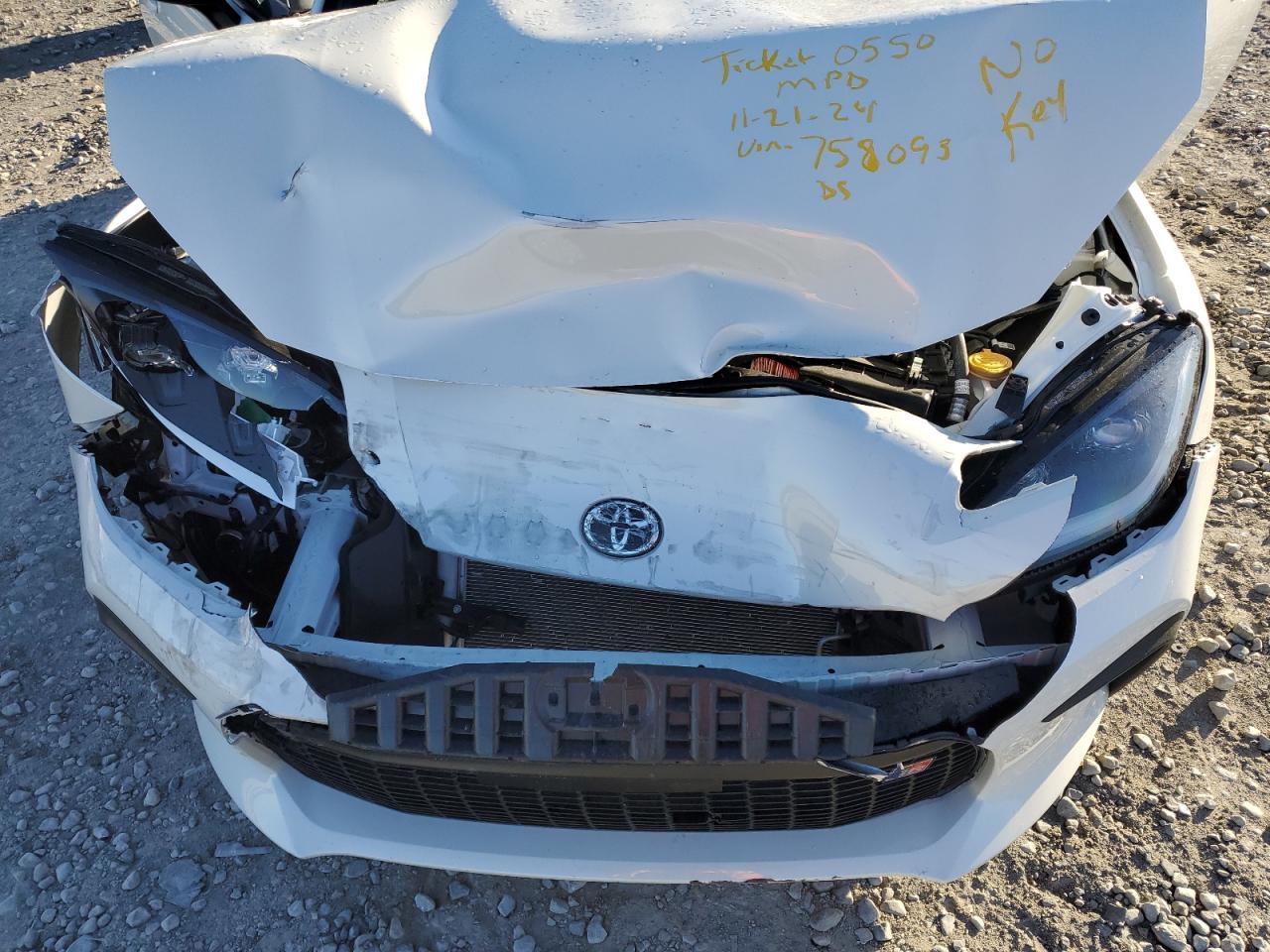 2024 TOYOTA GR 86 PREMIUM VIN:JF1ZNBE11R9758093