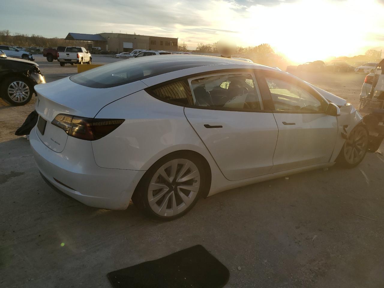 2022 TESLA MODEL 3  VIN:5YJ3E1EB9NF204576