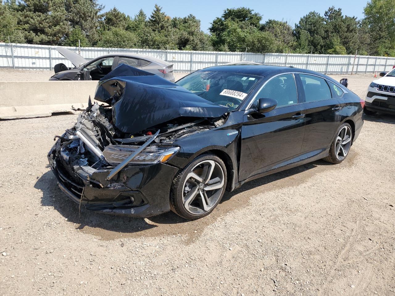2022 HONDA ACCORD HYBRID SPORT VIN:1HGCV3F26NA015128