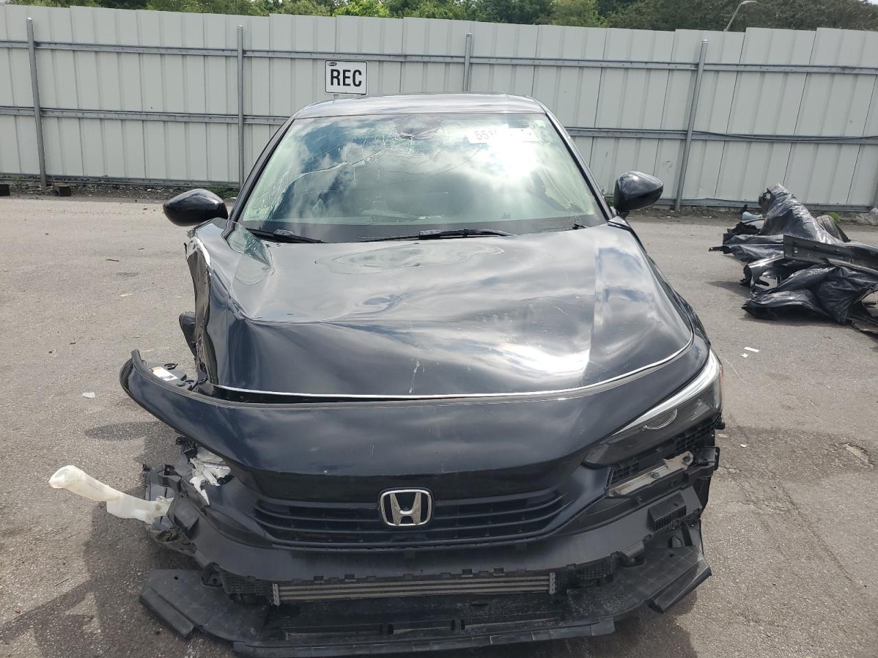 2022 HONDA CIVIC EX VIN:JHMFE1F72NX004778