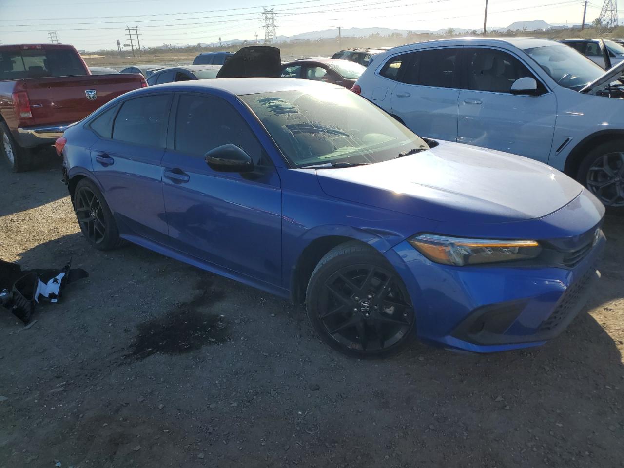 2022 HONDA CIVIC SPORT VIN:2HGFE2F50NH586536